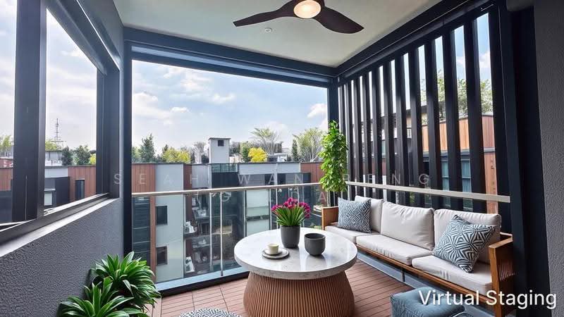 View at Kismis, 23 Lorong Kismis, 3 Bedrooms, 893 sqft, Condominium For Sale, by Seah Wan Peng (Gilda), 500245833 - Balcony - PropertyGuru.com.sg