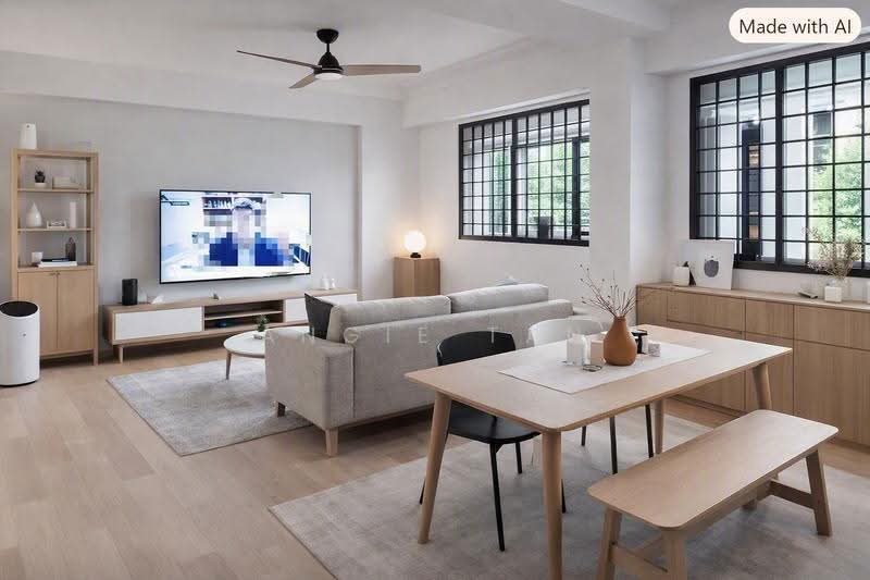 560 Pasir Ris Street 51, 560 Pasir Ris Street 51, Pasir Ris / Tampines, 3 Bedrooms, 1,130 sqft, HDB Flat For Sale, by Angie Tan, 500245863 - Living Room - PropertyGuru.com.sg