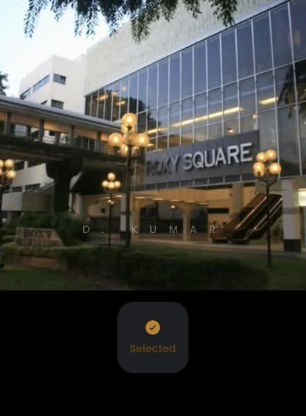 Roxy Square Shopping Centre, 50 East Coast Road, East Coast / Marine Parade, 205 sqft, Other Retail For Sale, by D. Kumar, 500245886 - CommercialGuru.com.sg