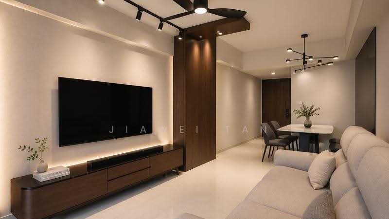 Parc Riviera, 101 West Coast Vale, Buona Vista / West Coast / Clementi New Town, 3 Bedrooms, 990 sqft, Condominium For Sale, by Jiawei Tan, 500245905 - Living Room - PropertyGuru.com.sg