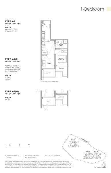Hillock Green, 26 Lentor Central, 1 Bedroom, 689 sqft, Condominium For Sale, by Wendy Koh, 500245954 - PropertyGuru.com.sg