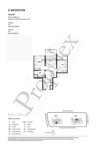 Midtown Modern, 18 Tan Quee Lan Street, Beach Road / Bugis / Rochor, 2 Bedrooms, 635 sqft, Condominium For Sale, by Edward Li, 500245979 - PropertyGuru.com.sg