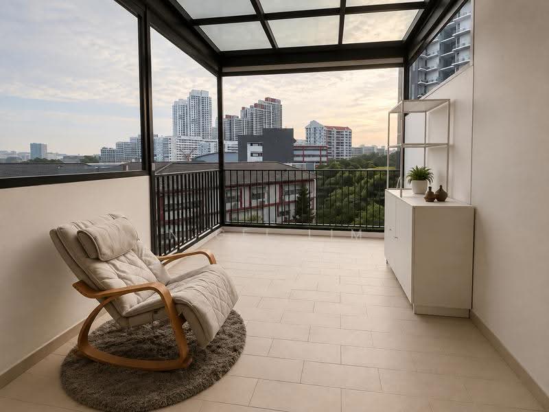 The Trilinq, Jalan Lempeng, 1 Bedroom, 603 sqft, Condominium For Sale, by Nigel Lim, 500245981 - Balcony - PropertyGuru.com.sg