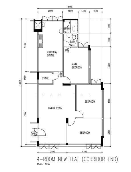 178 Ang Mo Kio Avenue 4, 178 Ang Mo Kio Avenue 4, Ang Mo Kio / Bishan / Thomson, 3 Bedrooms, 1,001 sqft, HDB Flat For Sale, by Ivan Tan, 500246010 - PropertyGuru.com.sg