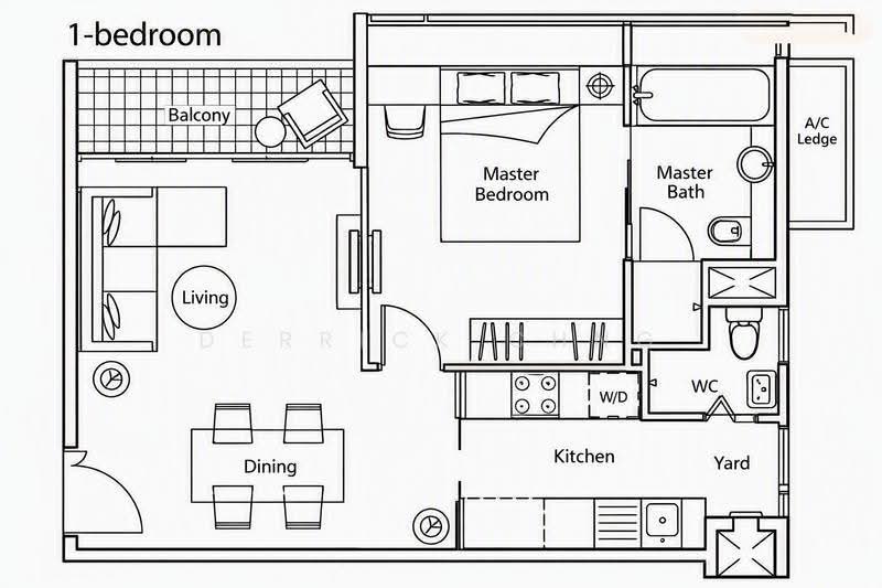 Novena Suites, 200 Moulmein Road, 1 Bedroom, 667 sqft, Apartment For Rent, by Derrick Chng, 500246056 - PropertyGuru.com.sg