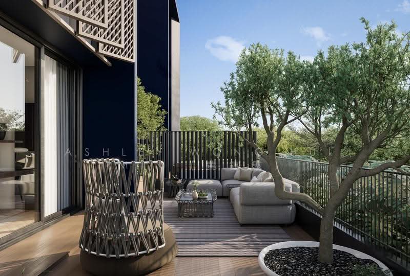 Brand New Semi-D @ Siglap MRT, East Coast, Bayshore, Elliot Road, Palm Ave Palm Rd Elliot Rd Tay Lian Teck Kee Sun Ave Elliot Walk Nallur Rd Palm Dr Woo Mon Chew Upper East Coast Figaro, East Coast / Marine Parade, 5 Bedrooms, 6,177 sqft, Semi-Detached House For Sale, by Ashley Wong Hui Min (黄鏸慜), 500246066 - Balcony - PropertyGuru.com.sg