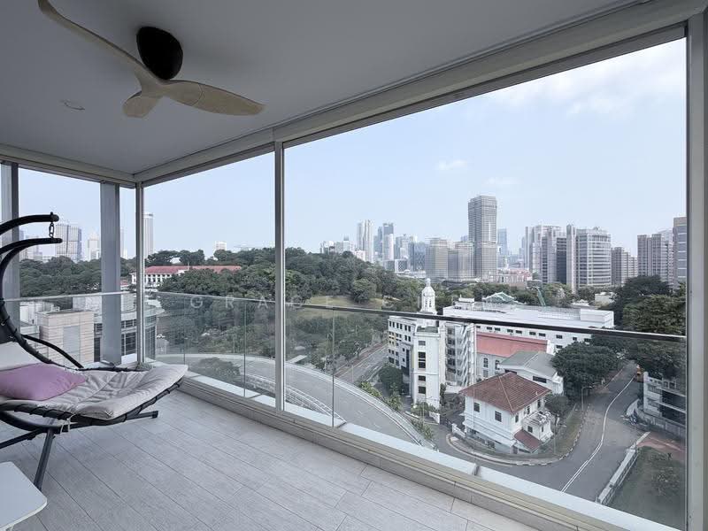 The Rise @ Oxley - Residences, 71 Oxley Rise, 3 Bedrooms, 923 sqft, Apartment For Rent, by Grace Chen, 500246077 - Balcony - PropertyGuru.com.sg