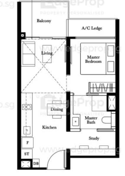The Garden Residences, 1 Serangoon North View, Hougang / Punggol / Sengkang, 1 Bedroom, 517 sqft, Condominium For Sale, by Lucas Tan, 500246091 - PropertyGuru.com.sg