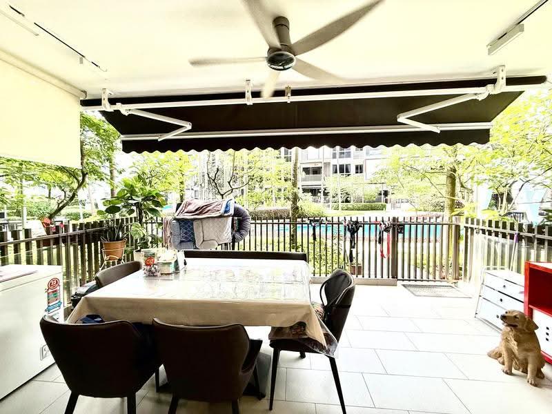 The Inflora, 53 Flora Drive, 4 Bedrooms, 1,335 sqft, Condominium For Sale, by Kelvin Tan, 500246152 - Balcony - PropertyGuru.com.sg