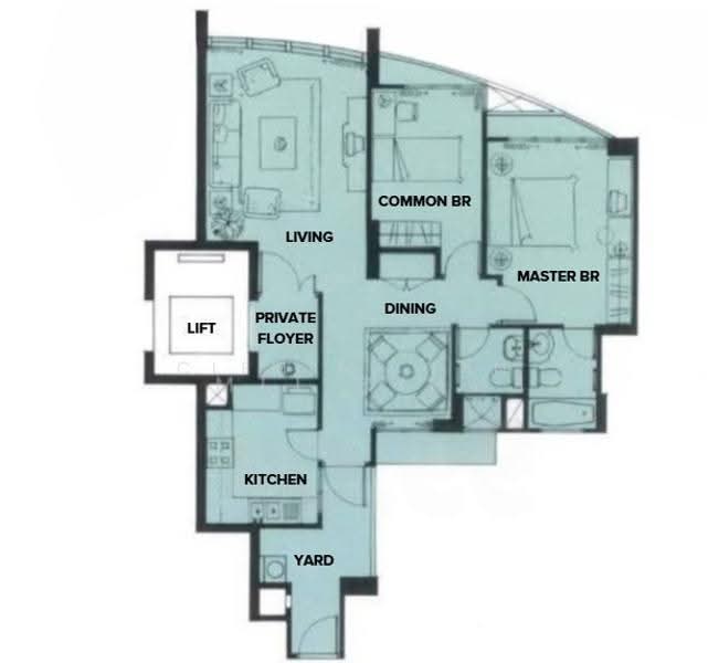 Palm Gardens, 2C Hong San Walk, Dairy Farm / Bukit Panjang / Choa Chu Kang, 2 Bedrooms, 958 sqft, Condominium For Sale, by Clement Tan, 500246192 - PropertyGuru.com.sg