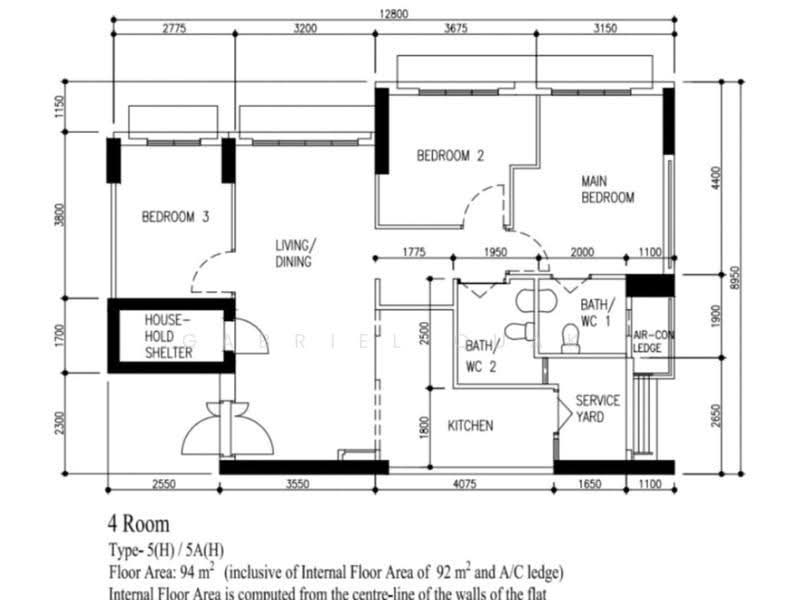 415C Northshore Drive, 415C Northshore Drive, Hougang / Punggol / Sengkang, 3 Bedrooms, 1,012 sqft, HDB Flat For Sale, by Gabriel Quak, 500246238 - PropertyGuru.com.sg