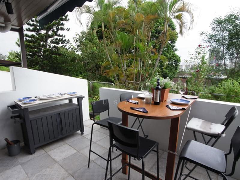 Clementi Park Facing Garden 3+2 Private/Renovated, Clementi Park, Sunset Way, Clementi Park / Upper Bukit Timah, 4 Bedrooms, 1,754 sqft, Condominium For Sale, by Susan Prior, 500246251 - Balcony - PropertyGuru.com.sg