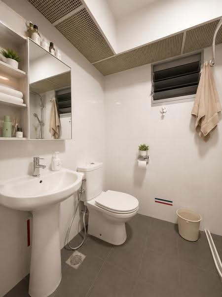 105B Bidadari Park Drive, 105B Bidadari Park Drive, Macpherson / Potong Pasir, 3 Bedrooms, 1,011 sqft, HDB Flat For Sale, by Joshua Tan, 500246265 - Bathroom - PropertyGuru.com.sg