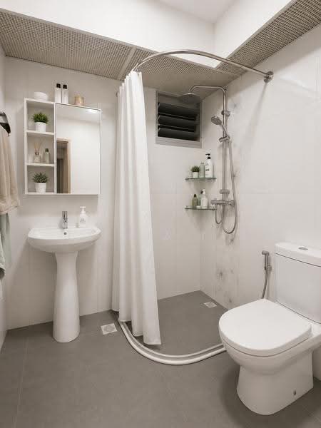 105B Bidadari Park Drive, 105B Bidadari Park Drive, Macpherson / Potong Pasir, 3 Bedrooms, 1,011 sqft, HDB Flat For Sale, by Joshua Tan, 500246265 - Bathroom - PropertyGuru.com.sg