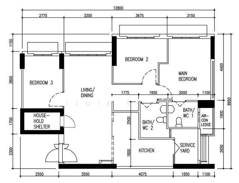 419A Northshore Drive, 419A Northshore Drive, 3 Bedrooms, 1,012 sqft, HDB Flat For Sale, by Izmir Shah, 500246283 - PropertyGuru.com.sg