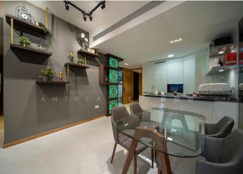 Marina One Residences, 21 Marina Way, 2 Bedrooms, 1,153 sqft, Condominium For Rent, by Anthea Yeo 杨丽娇, 500246286 - Dining Room - PropertyGuru.com.sg
