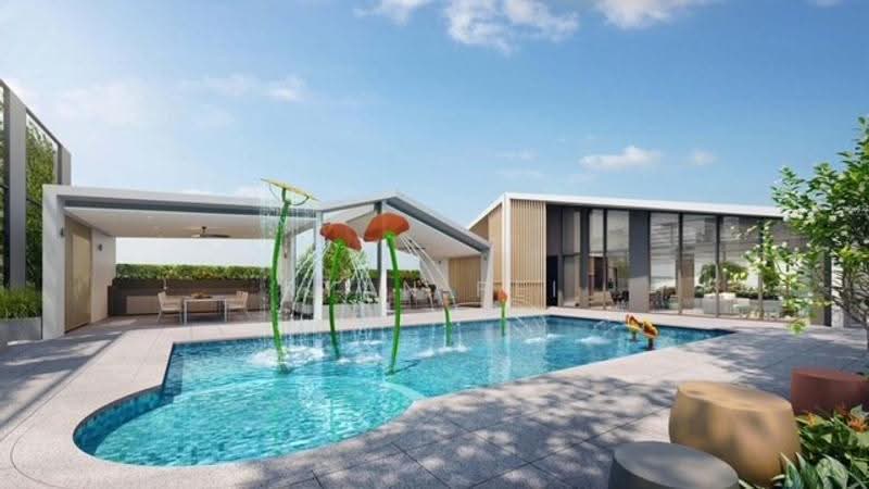 Lucerne Grand, Lakeside Drive, Boon Lay / Jurong / Tuas, 3 Bedrooms, 1,001 sqft, Condominium For Sale, by Ryan Pei, 500246287 - Pool - PropertyGuru.com.sg