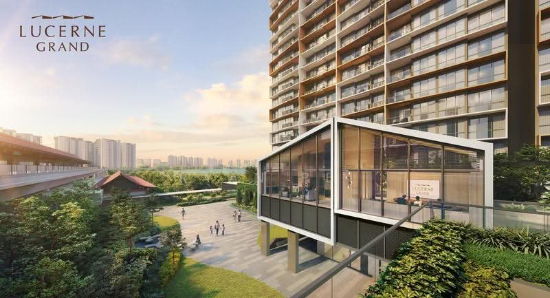 Lucerne Grand, Lakeside Drive, Boon Lay / Jurong / Tuas, 3 Bedrooms, 1,001 sqft, Condominium For Sale, by Ryan Pei, 500246287 - Exterior - PropertyGuru.com.sg