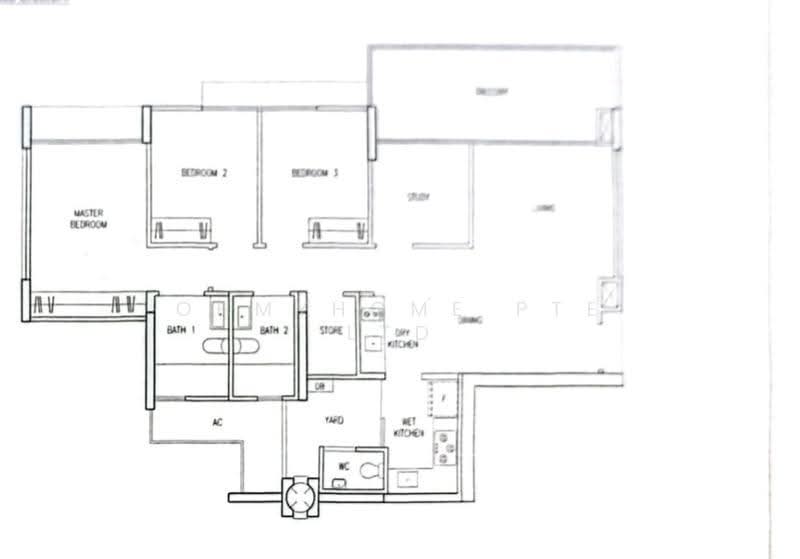 Treasure Crest, 54 Anchorvale Crescent, Hougang / Punggol / Sengkang, 4 Bedrooms, 1,249 sqft, Condominium For Sale, by EVON NG, 500246332 - PropertyGuru.com.sg