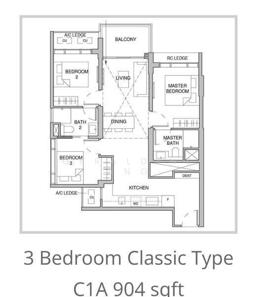 Sceneca Residence, 28 Tanah Merah Kechil Link, 3 Bedrooms, 904 sqft, Condominium For Rent, by Geraldine Ang, 500246334 - PropertyGuru.com.sg