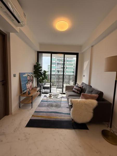 Sceneca Residence, 28 Tanah Merah Kechil Link, 3 Bedrooms, 904 sqft, Condominium For Rent, by Geraldine Ang, 500246334 - Living Room - PropertyGuru.com.sg