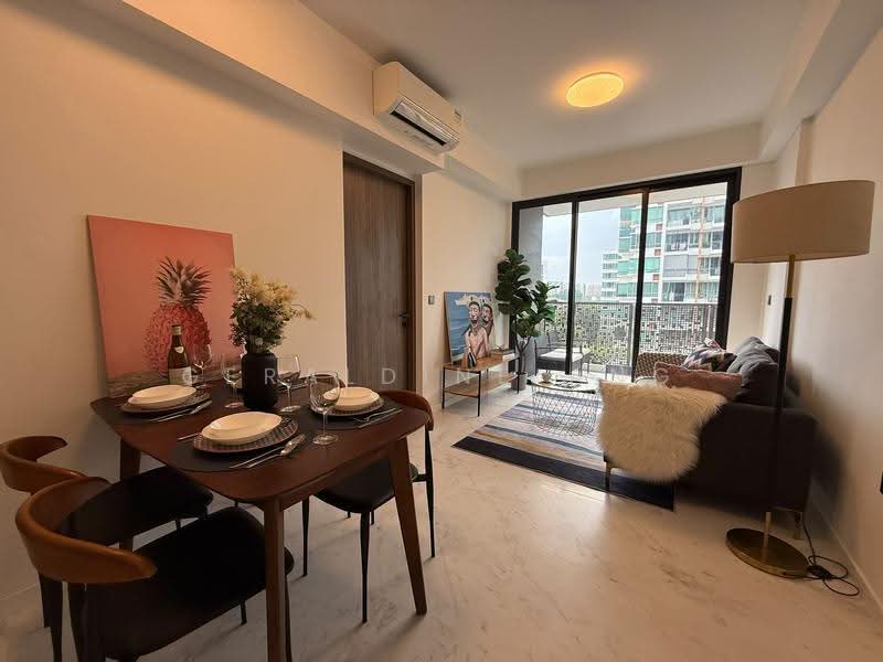 Sceneca Residence, 28 Tanah Merah Kechil Link, 3 Bedrooms, 904 sqft, Condominium For Rent, by Geraldine Ang, 500246334 - Living Room - PropertyGuru.com.sg