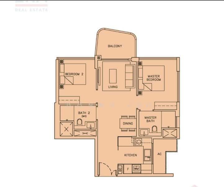 Coastline Residences, 7 Amber Road, 2 Bedrooms, 721 sqft, Condominium For Rent, by Donny Lee, 500246343 - PropertyGuru.com.sg