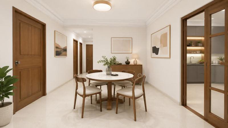 679 Choa Chu Kang Crescent, 679 Choa Chu Kang Crescent, Dairy Farm / Bukit Panjang / Choa Chu Kang, 4 Bedrooms, 1,323 sqft, HDB Flat For Sale, by Joyce Foo, 500246354 - Dining Room AI - PropertyGuru.com.sg