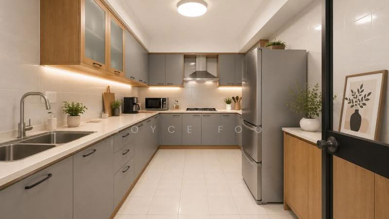679 Choa Chu Kang Crescent, 679 Choa Chu Kang Crescent, Dairy Farm / Bukit Panjang / Choa Chu Kang, 4 Bedrooms, 1,323 sqft, HDB Flat For Sale, by Joyce Foo, 500246354 - Kitchen AI - PropertyGuru.com.sg