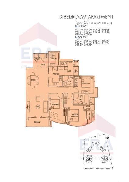 Cote D'Azur, 70 Marine Parade Road, 3 Bedrooms, 1,302 sqft, Condominium For Sale, by Jason Chen 陈野文, 500246357 - PropertyGuru.com.sg