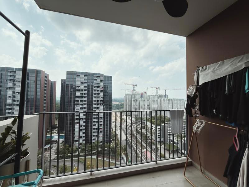 High Park Residences, 27 Fernvale Road, Seletar / Yio Chu Kang, 2 Bedrooms, 678 sqft, Condominium For Sale, by Jay Ng, 500246388 - Balcony - PropertyGuru.com.sg