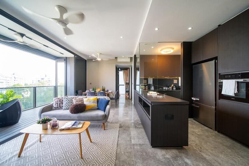Hyll on Holland, 89 Holland Road, Tanglin / Holland / Bukit Timah, 3 Bedrooms, 1,055 sqft, Condominium For Sale, by Donny Lee, 500246410 - Living Room - PropertyGuru.com.sg