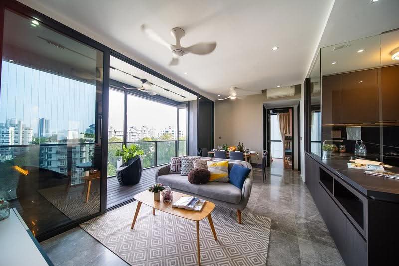 Hyll on Holland, 89 Holland Road, Tanglin / Holland / Bukit Timah, 3 Bedrooms, 1,055 sqft, Condominium For Sale, by Donny Lee, 500246410 - Living Room - PropertyGuru.com.sg