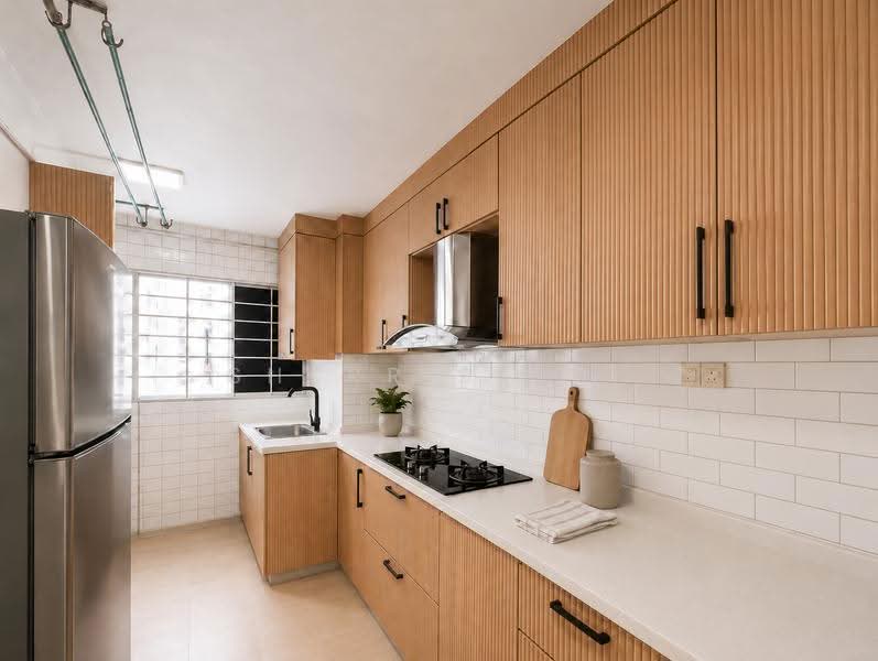 110 Yishun Ring Road, 110 Yishun Ring Road, Sembawang / Yishun, 2 Bedrooms, 689 sqft, HDB Flat For Sale, by Sherris Hui, 500246452 - Kitchen - Artist impression - PropertyGuru.com.sg