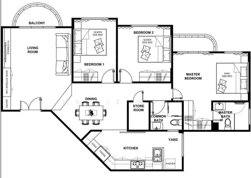 Silahis Apartments, 121 Lorong K Telok Kurau, East Coast / Marine Parade, 3 Bedrooms, 1,280 sqft, Apartment For Sale, by Maisie Wong, 500246500 - PropertyGuru.com.sg