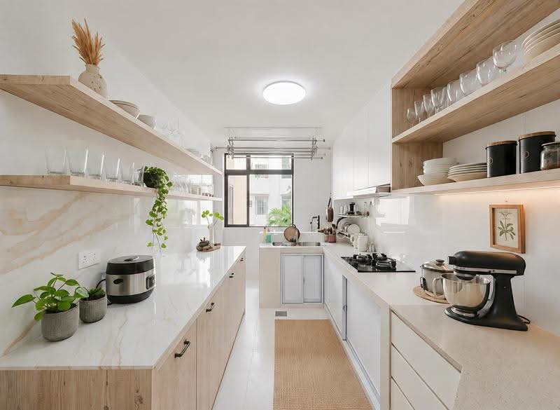 Silahis Apartments, 121 Lorong K Telok Kurau, East Coast / Marine Parade, 3 Bedrooms, 1,280 sqft, Apartment For Sale, by Maisie Wong, 500246500 - Kitchen - PropertyGuru.com.sg