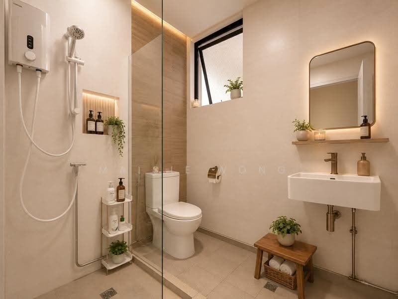 Silahis Apartments, 121 Lorong K Telok Kurau, East Coast / Marine Parade, 3 Bedrooms, 1,280 sqft, Apartment For Sale, by Maisie Wong, 500246500 - Bathroom - PropertyGuru.com.sg