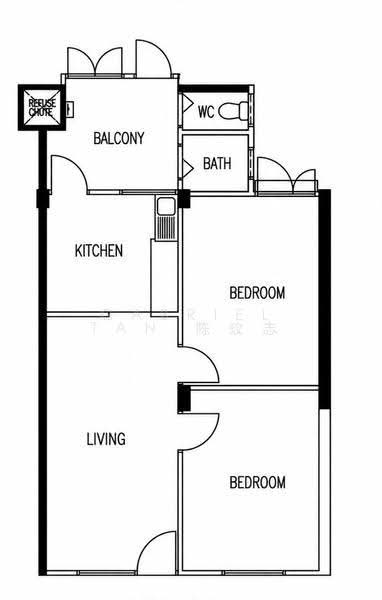 123 Lorong 1 Toa Payoh, 123 Lorong 1 Toa Payoh, Balestier / Toa Payoh, 2 Bedrooms, 657 sqft, HDB Flat For Rent, by Gabriel Tan 陈玟志, 500246531 - PropertyGuru.com.sg