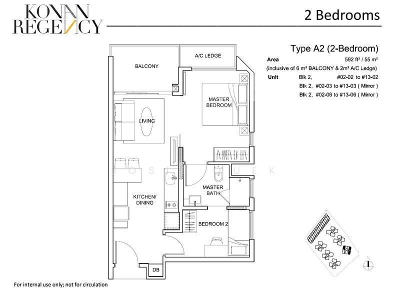 Kovan Regency, 2 Kovan Rise, Hougang / Punggol / Sengkang, 2 Bedrooms, 592 sqft, Condominium For Rent, by Josie Quek, 500246538 - PropertyGuru.com.sg