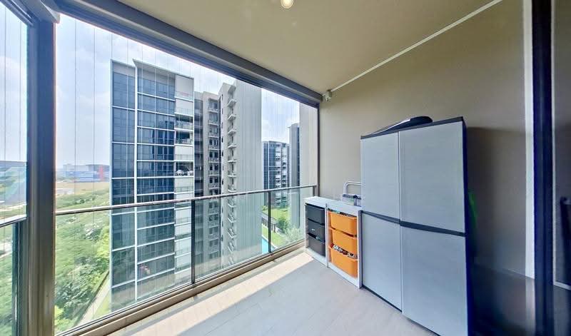 The Tapestry, 53 Tampines Street 86, Pasir Ris / Tampines, 3 Bedrooms, 1,130 sqft, Condominium For Sale, by Jamie He, 500246547 - Balcony - PropertyGuru.com.sg