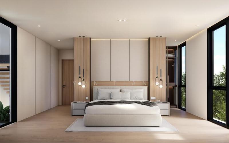 Brand New 4 Lvls Semi-D with Attic & Lift in Seletar Hills Estate, Jalan Jarak/ Seletar Close/ Neram Road/ Seletar Hills Estate, Seletar / Yio Chu Kang, 6 Bedrooms, 7,177 sqft, Semi-Detached House For Sale, by Lynn Tiang, 500246557 - Bedroom - PropertyGuru.com.sg