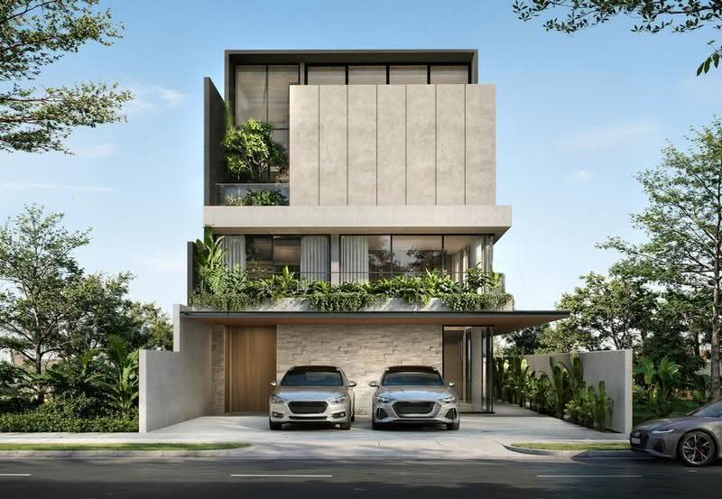 Brand New 4 Lvls Semi-D with Attic & Lift in Seletar Hills Estate, Jalan Jarak/ Seletar Close/ Neram Road/ Seletar Hills Estate, Seletar / Yio Chu Kang, 6 Bedrooms, 7,177 sqft, Semi-Detached House For Sale, by Lynn Tiang, 500246557 - Exterior - PropertyGuru.com.sg