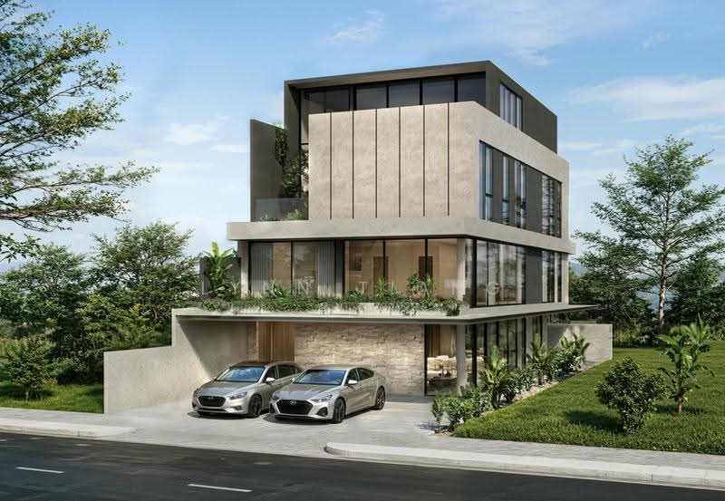Brand New 4 Lvls Semi-D with Attic & Lift in Seletar Hills Estate, Jalan Jarak/ Seletar Close/ Neram Road/ Seletar Hills Estate, Seletar / Yio Chu Kang, 6 Bedrooms, 7,177 sqft, Semi-Detached House For Sale, by Lynn Tiang, 500246557 - Exterior - PropertyGuru.com.sg