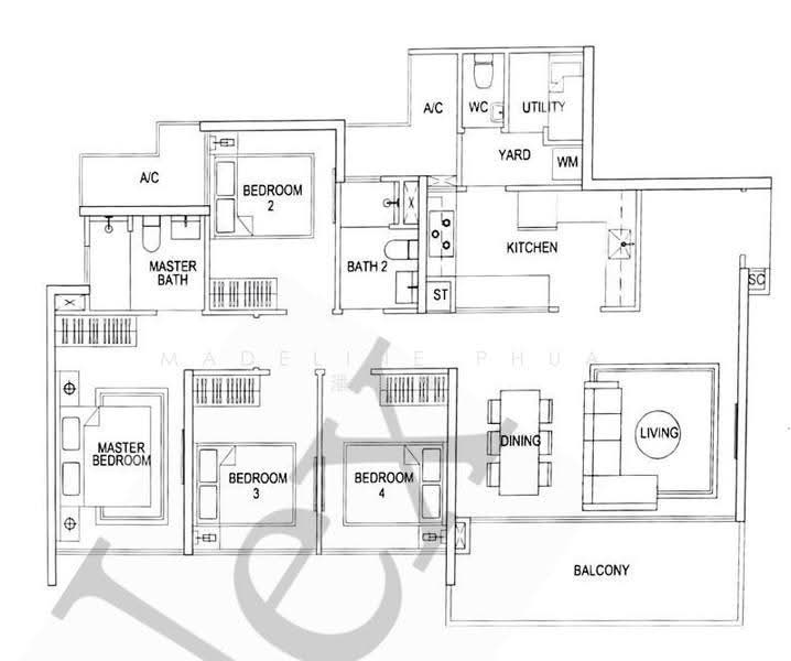 SkyPark Residences, 1 Sembawang Crescent, Sembawang / Yishun, 4 Bedrooms, 1,313 sqft, Executive Condominium For Sale, by Madeline Phua 潘美珊, 500246620 - PropertyGuru.com.sg