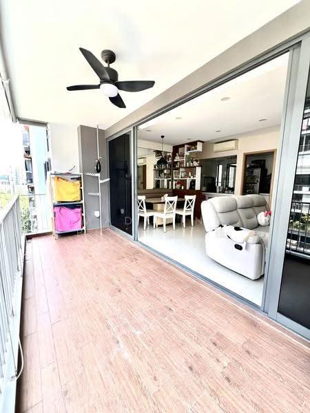 SkyPark Residences, 1 Sembawang Crescent, Sembawang / Yishun, 4 Bedrooms, 1,313 sqft, Executive Condominium For Sale, by Madeline Phua 潘美珊, 500246620 - Balcony - PropertyGuru.com.sg