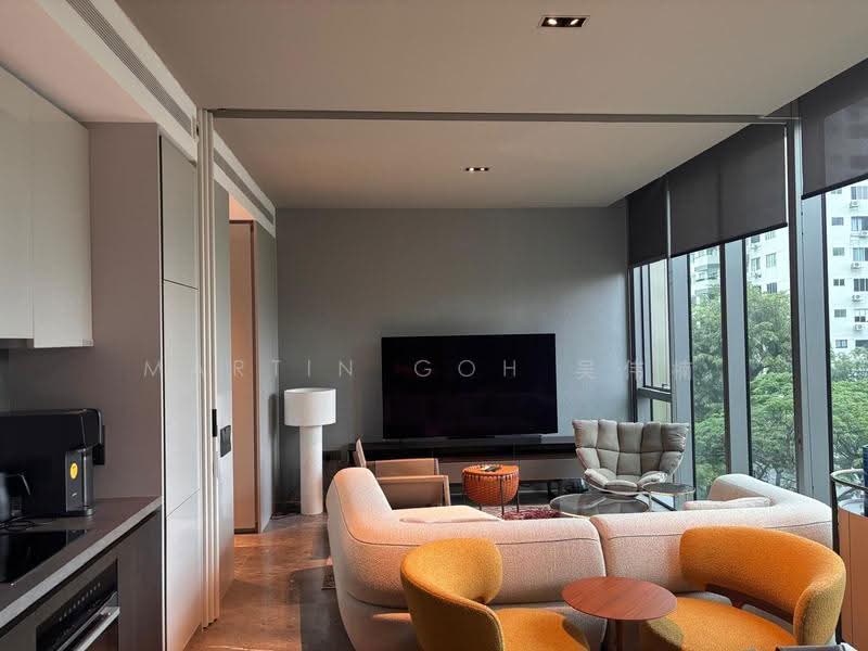 Cuscaden Reserve, 8 Cuscaden Road, Tanglin / Holland / Bukit Timah, 2 Bedrooms, 936 sqft, Condominium For Sale, by Martin Goh 吴伟楠, 500246664 - Living Room - PropertyGuru.com.sg