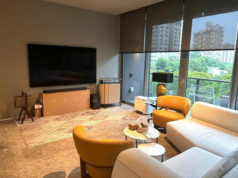 Cuscaden Reserve, 8 Cuscaden Road, Tanglin / Holland / Bukit Timah, 3 Bedrooms, 1,152 sqft, Condominium For Sale, by Martin Goh 吴伟楠, 500246674 - Living Room - PropertyGuru.com.sg