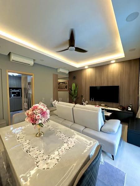 The Jovell, 27 Flora Drive, Changi Airport / Changi Village, 4 Bedrooms, 1,270 sqft, Condominium For Sale, by Zarifah Zain, 500246676 - Living Room - PropertyGuru.com.sg