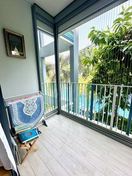 The Jovell, 27 Flora Drive, Changi Airport / Changi Village, 4 Bedrooms, 1,270 sqft, Condominium For Sale, by Zarifah Zain, 500246676 - Balcony (Master Bedroom) - PropertyGuru.com.sg