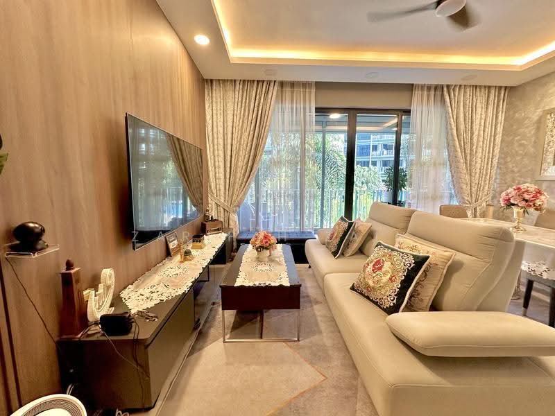 The Jovell, 27 Flora Drive, Changi Airport / Changi Village, 4 Bedrooms, 1,270 sqft, Condominium For Sale, by Zarifah Zain, 500246676 - Living Room - PropertyGuru.com.sg